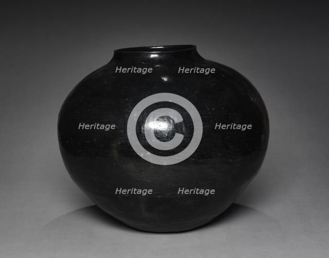Storage Jar, Half- Fanega Size, 1880. Creator: Unknown.