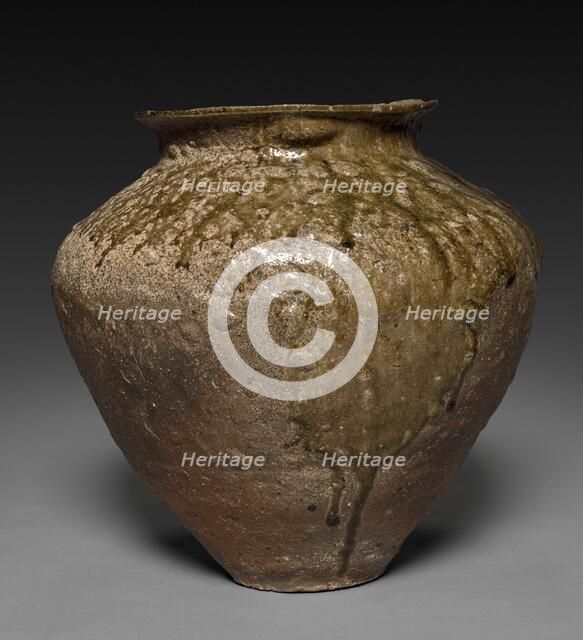 Storage Jar, late 1100s. Creator: Unknown.