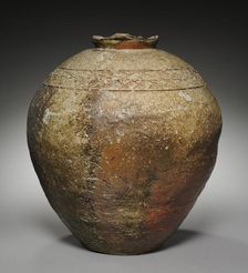 Storage Jar, late 1300s-1400s. Creator: Unknown