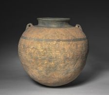 Storage Jar with Loop Handles, 200s-300s. Creator: Unknown