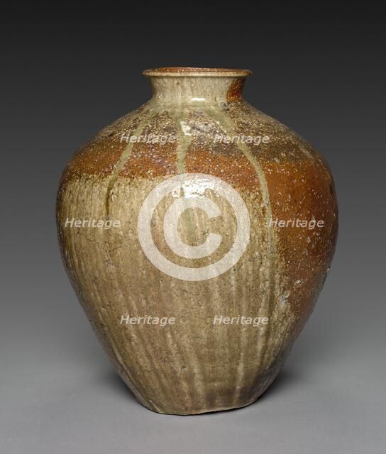 Storage Jar (Tsubo), late 15th century. Creator: Unknown.