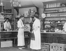 Store Interior, 1917 or 1918. Creator: Harris & Ewing