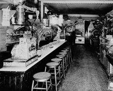 Store of Chas. W. Seymour, Plattsburg, N.Y, between 1895 and 1910. Creator: Unknown