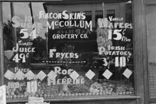 Storefront, Greensboro, Alabama, 1936. Creator: Walker Evans