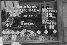Storefront, Greensboro, Alabama, 1936. Creator: Walker Evans