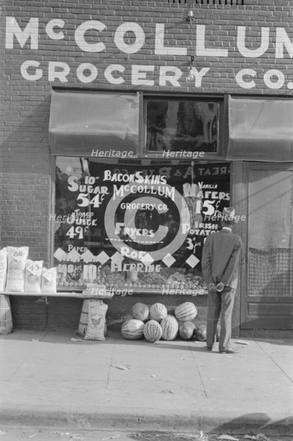 Storefront, Greensboro, Alabama, 1936. Creator: Walker Evans.