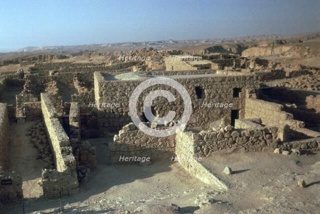 Storerooms in Masada, 1st century. Artist: Unknown