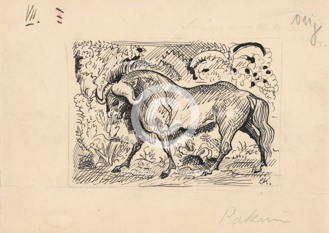 Stories in the wilderness - 3, 1939-1940. Creator: Arnold Peter Weisz-Kubincan.
