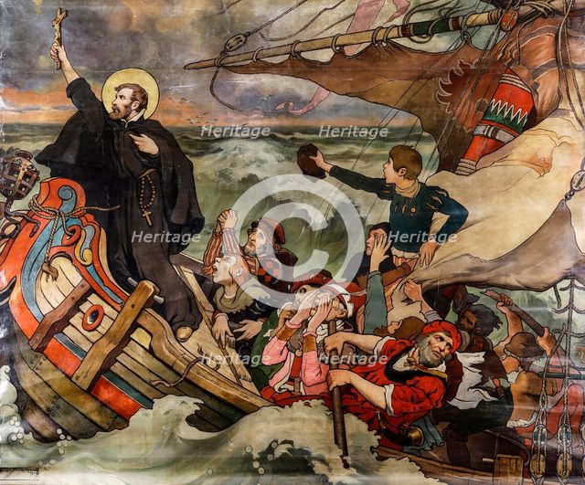 Stories of Saint Francis Xavier, 1904. Creator: Acker, Florimond (Flori) van (1858-1940).
