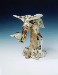 Stork and rock, Northern Song dynasty, China, 11th century. Creator: Unknown