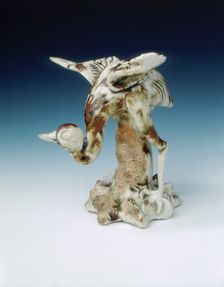 Stork and rock, Northern Song dynasty, China, 11th century. Creator: Unknown