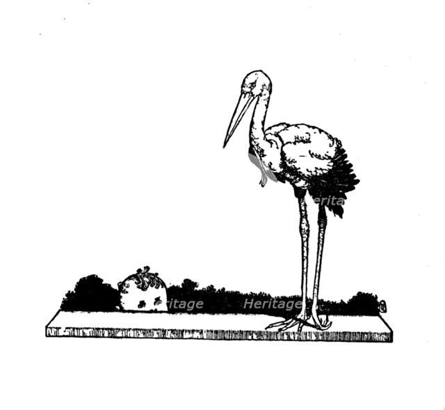 Stork! Stork! Long-Legged Stork!, c1930. Artist: W Heath Robinson.
