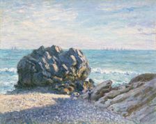 Storr's Rock, Lady's Cove, evening 1897. Creator: Alfred Sisley