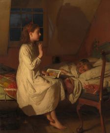 Story of Golden Locks, ca. 1870. Creator: Seymour Joseph Guy