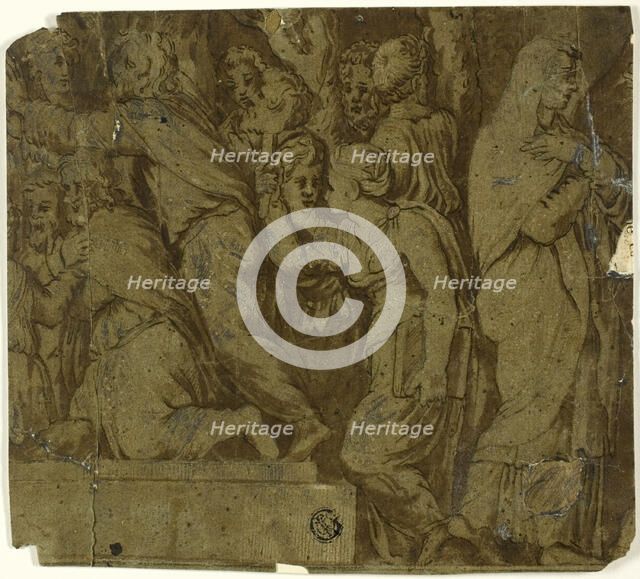 Story of Niobe: Worshippers; Latona, n.d. Creator: Unknown.