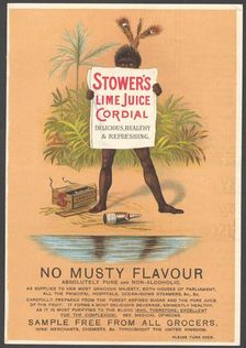 Stower's Lime Juice Cordial, 1890s