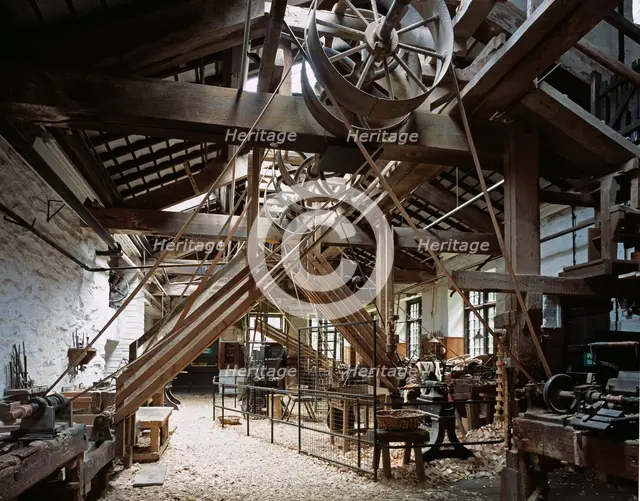 Stott Park Bobbin Mill, c1990-2010. Artist: Steve Cole.