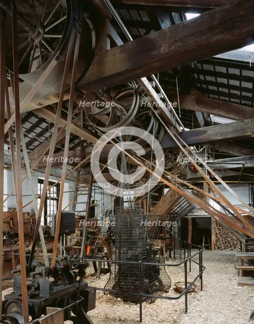 Stott Park Bobbin Mill, c1990-2010. Artist: Steve Cole.