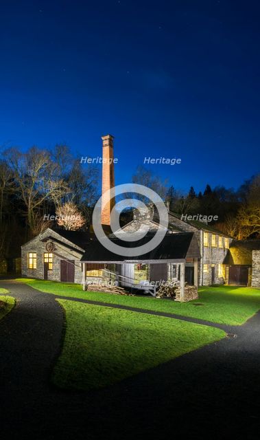 Stott Park Bobbin Mill, Cumbria, c2014. Artist: Alun Bull.