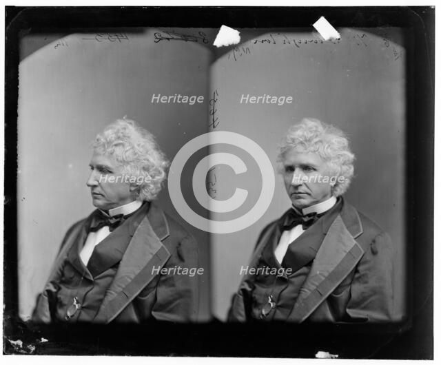 Stoughton, Hon. E.W. of N.Y., between 1865 and 1880. Creator: Unknown.