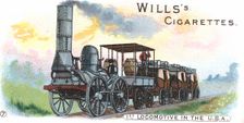 Stourbridge Lion steam locomotive, c1830 (1900). Creator: Unknown