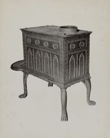 Stove, 1935/1942. Creator: Unknown