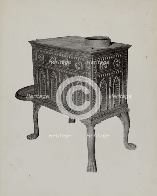 Stove, 1935/1942. Creator: Unknown.