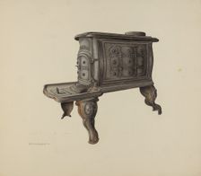 Stove, 1938. Creator: Albert Geuppert