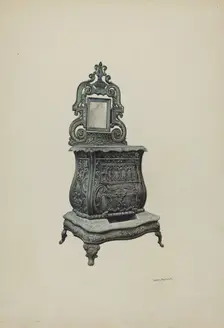 Stove, c. 1939. Creator: Robert W.R. Taylor