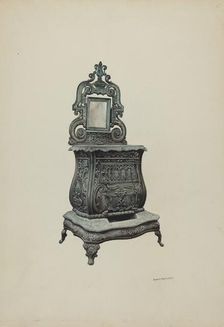 Stove, c. 1939. Creator: Robert W.R. Taylor