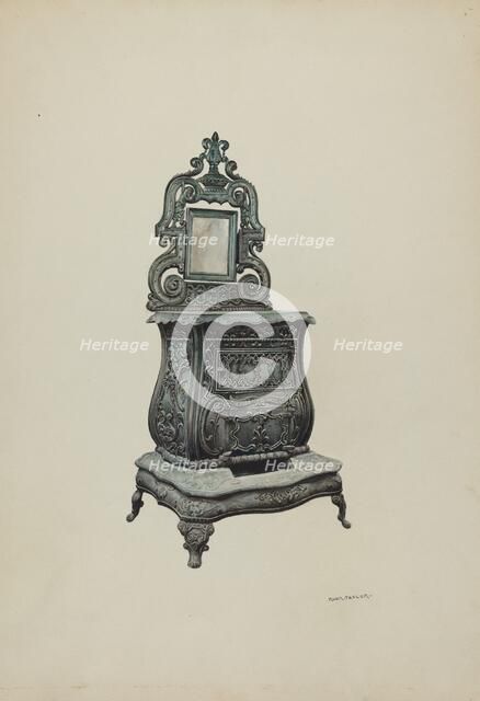 Stove, c. 1939. Creator: Robert W.R. Taylor.