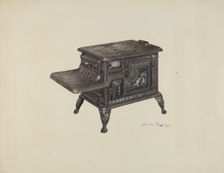 Stove, c. 1940. Creator: Sarkis Erganian