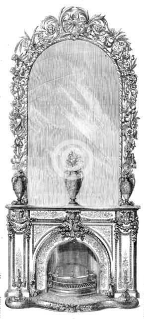 Stove, Mantelpiece, and Looking-Glass for the Sultan of Turkey, 1858. Creator: Unknown.