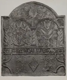 Stove Plate, 1935/1942. Creator: Charles Von Urban