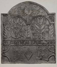 Stove Plate, 1935/1942. Creator: Charles Von Urban