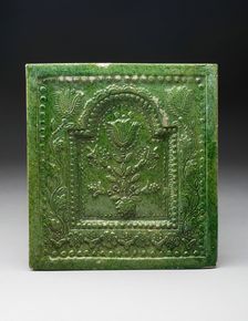 Stove Tile, Germany, c. 1600. Creator: Unknown