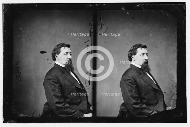Stover, Hon. John Hubler of Missouri, 40th Congress, between 1860 and 1870. Creator: Unknown.