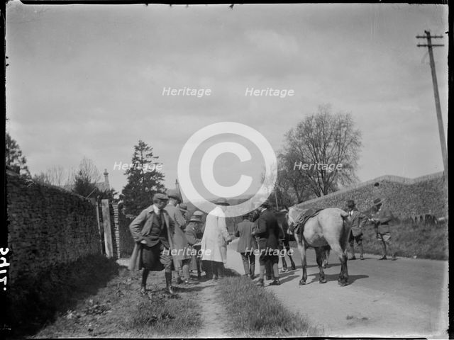 Stow-on-the-Wold, Cotswold, Gloucestershire, 1928. Creator: Katherine Jean Macfee.