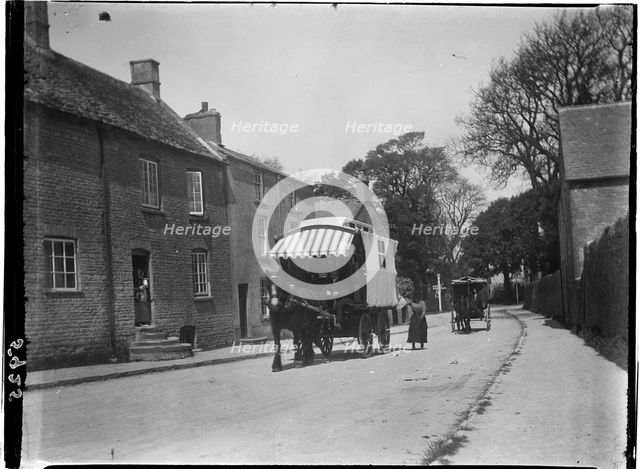 Stow-on-the-Wold, Cotswold, Gloucestershire, 1928. Creator: Katherine Jean Macfee.