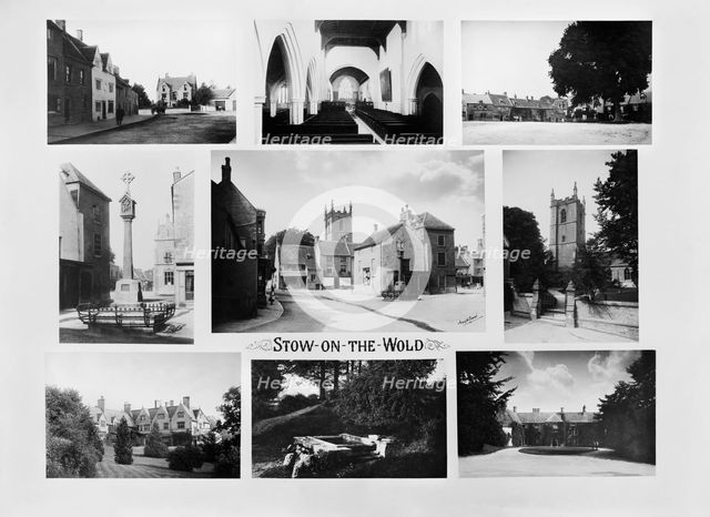 Stow-on-the-Wold, Gloucestershire, 1890. Artist: Henry Taunt.