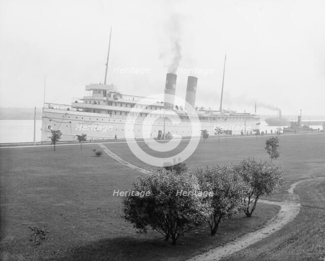 Str. North West at Sault Ste. Marie, Mich., between 1900 and 1910. Creator: Unknown.