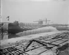Str. A.D. MacTier, launch, 1913 Mar 8. Creator: Unknown