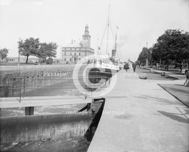 Str. Alberta at Sault Ste. Marie, Mich., between 1900 and 1910. Creator: Unknown.