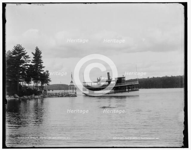 Str. Armenia White on Lake Sunapee, N.H., c1900. Creator: Unknown.