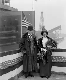 Str. F.P. Jones, sponsor, 1913 Mar 8. Creator: Unknown