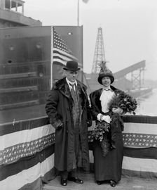 Str. F.P. Jones, sponsor, 1913 Mar 8. Creator: Unknown