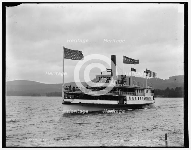 Str. Sagamore, Lake George, c1904. Creator: Unknown.