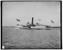 Str. Ticonderoga, Lake Champlain, c1907. Creator: Unknown