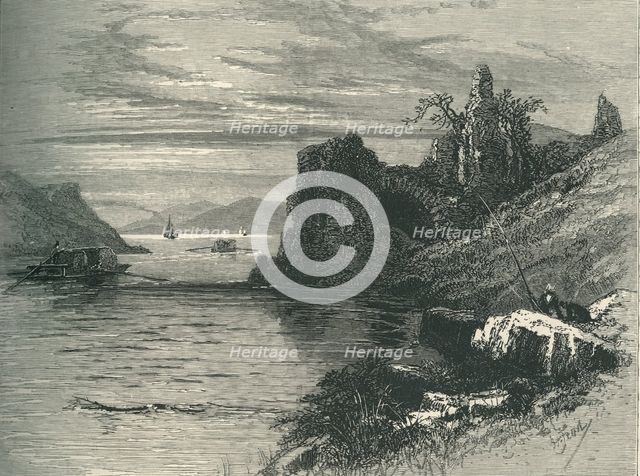'Strancally Castle', c1870.