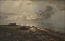 Strand, 1889. Creator: Janus Andreas Bartholin la Cour